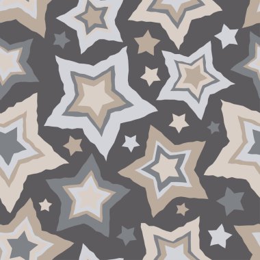 Sorunsuz vektör arka plan dekoratif yıldız ile. Yazdırın. Kumaş tasarımı, duvar kağıdı.