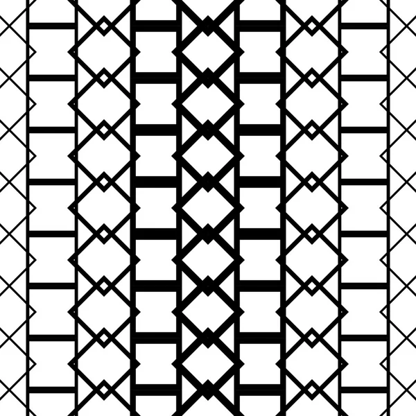 Naadloze vector achtergrond met abstracte geometrische patroon. Afdrukken. Herhalende achtergrond. Doek ontwerp, behang. — Stockvector