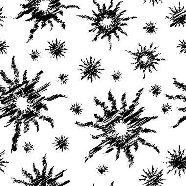 Etnik boho kusursuz desen. Yazdır. arka plan tekrarlanıyor. Kumaş tasarımı, duvar kağıdı.