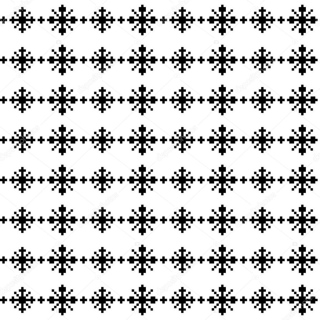 Priorità Bassa Senza Giunte Con I Fiocchi Di Neve Stampa