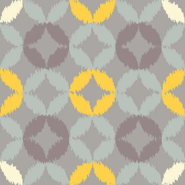 Padrão sem costura boho étnico. Ikat. Imprimir. Repetindo fundo. Design de pano, papel de parede . — Vetor de Stock