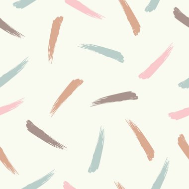 Soyut desen ile sorunsuz dekoratif vektör arka plan. Boya darbeleri. Yazdırın. Kumaş tasarımı, duvar kağıdı.