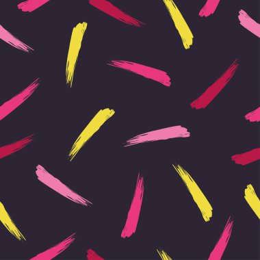 Soyut desen ile sorunsuz dekoratif vektör arka plan. Boya darbeleri. Yazdırın. Kumaş tasarımı, duvar kağıdı.