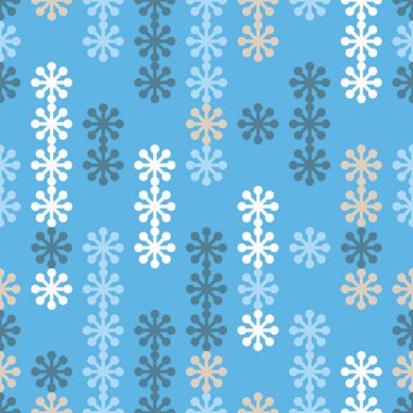  Kar taneleri ile sorunsuz arka plan. Yazdırın. Yinelenen arka plan. Kumaş tasarımı, duvar kağıdı.