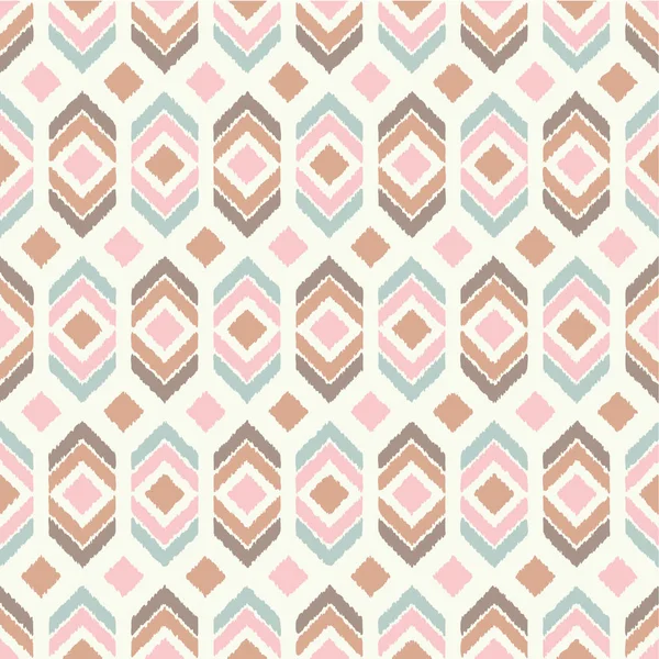 Ethnic boho seamless pattern. Ikat. Print. Repeating background. Cloth design, wallpaper. — Stock Vector