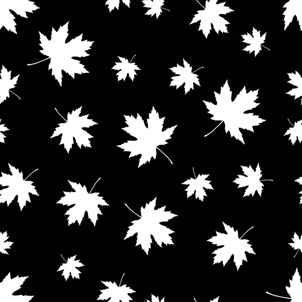 원활한 벡터 배경 장식 잎입니다. 인쇄. 천 디자인, 벽지. — 스톡 벡터