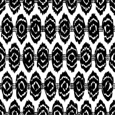 Etnik boho seamless modeli. Ikat. Yazdırın. Yinelenen arka plan. Kumaş tasarımı, duvar kağıdı.