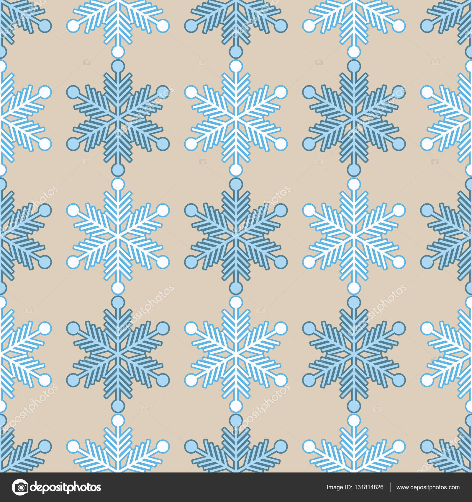 Priorità Bassa Senza Giunte Con I Fiocchi Di Neve Stampa