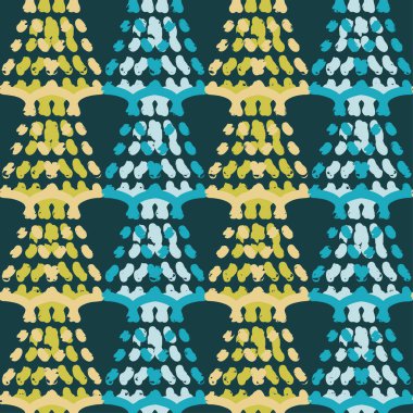 Etnik boho kusursuz desen. Yazdır. arka plan tekrarlanıyor. Kumaş tasarımı, duvar kağıdı.