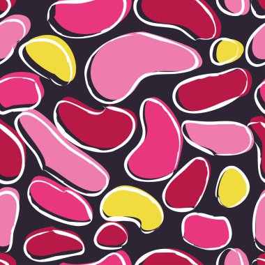 Sorunsuz vektör arka plan soyut geometrik desenli. Yazdırın. Yinelenen arka plan. Kumaş tasarımı, duvar kağıdı.