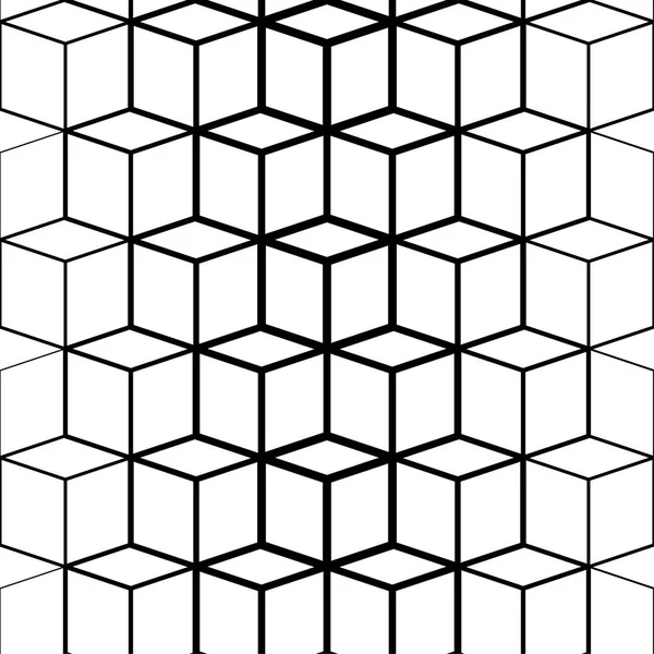 Vector abstract background with cube cell. Halftone. Print. Repeating background. Cloth design, wallpaper. — Stock Vector