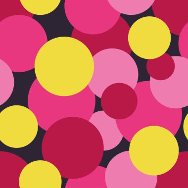 Polka dot seamless modeli. Yazdırın. Yinelenen arka plan. Kumaş tasarımı, duvar kağıdı.