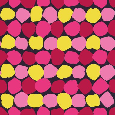 Dikişsiz desen, puantiyeli kumaş. Yazdırın. Yinelenen arka plan. Kumaş tasarımı, duvar kağıdı.