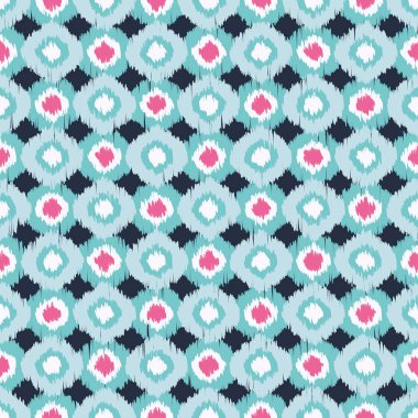Etnik boho seamless modeli. Ikat. Yazdırın. Yinelenen arka plan. Kumaş tasarımı, duvar kağıdı.