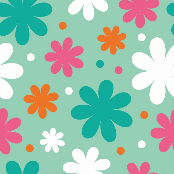 Fundo floral sem costura. Imprimir. Design de pano, papel de parede . — Vetor de Stock