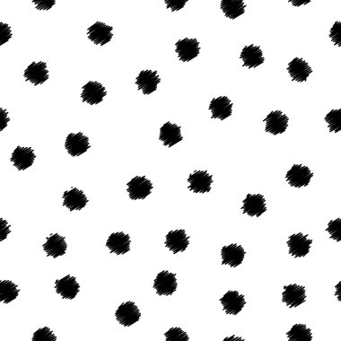 Polka dot. Vintage vektör seamless modeli. Yazdırın. Yinelenen arka plan. Kumaş tasarımı, duvar kağıdı.