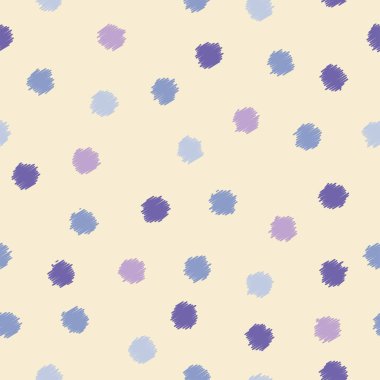 Polka dot. Vintage vektör seamless modeli. Yazdırın. Yinelenen arka plan. Kumaş tasarımı, duvar kağıdı.