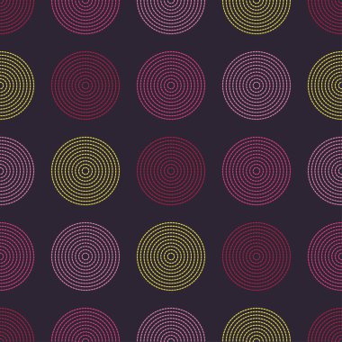 Polka dot. Vektör seamless modeli. Yazdırın. Yinelenen arka plan. Kumaş tasarımı, duvar kağıdı.