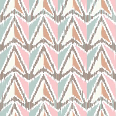 Etnik boho seamless modeli. Ikat. Yazdırın. Yinelenen arka plan. Kumaş tasarımı, duvar kağıdı.