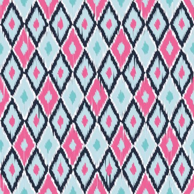 Etnik boho seamless modeli. Ikat. Yazdırın. Yinelenen arka plan. Kumaş tasarımı, duvar kağıdı.