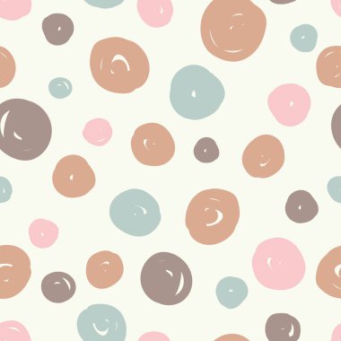 Polka dot. Vektör seamless modeli. Yazdırın. Yinelenen arka plan. Kumaş tasarımı, duvar kağıdı.