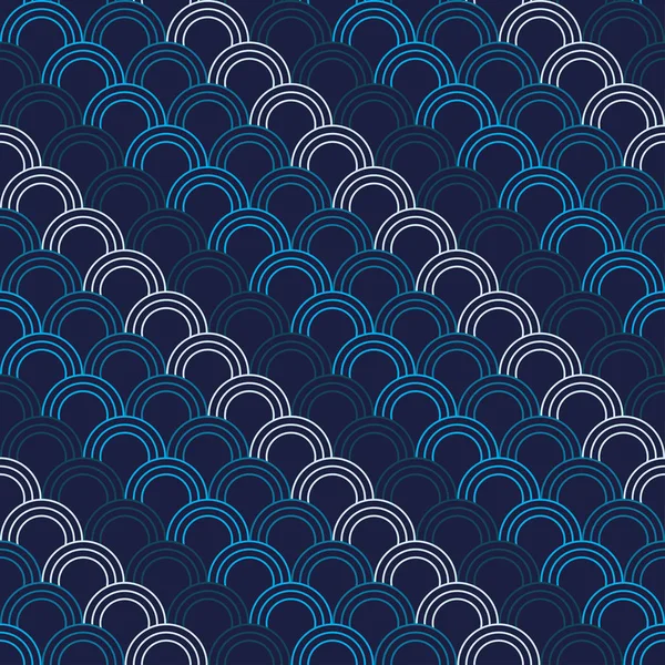 Fundo vetorial sem costura com padrão geométrico abstrato. Meio-tom. Imprimir. Repetindo fundo. Design de pano, papel de parede . — Vetor de Stock