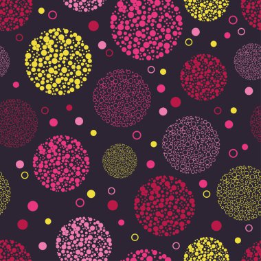 Polka dot seamless modeli. Yazdırın. Yinelenen arka plan. Kumaş tasarımı, duvar kağıdı.