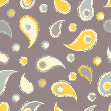 Etnik boho seamless modeli. Ikat. Paisley. Yazdırın. Yinelenen arka plan. Kumaş tasarımı, duvar kağıdı.