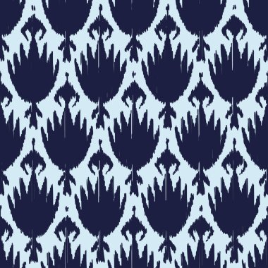Etnik boho seamless modeli. Ikat. Yazdırın. Yinelenen arka plan. Kumaş tasarımı, duvar kağıdı.
