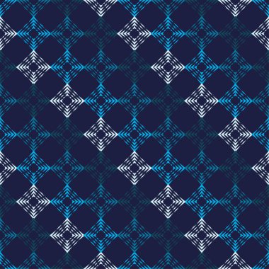 Etnik boho seamless modeli. Ikat. Yazdırın. Yinelenen arka plan. Kumaş tasarımı, duvar kağıdı.