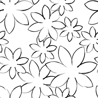 Sorunsuz çiçek arka plan. Yazdırın. Kumaş tasarımı, duvar kağıdı.