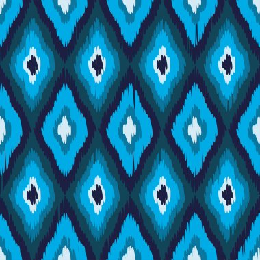 Etnik boho seamless modeli. Ikat. Yazdırın. Yinelenen arka plan. Kumaş tasarımı, duvar kağıdı.