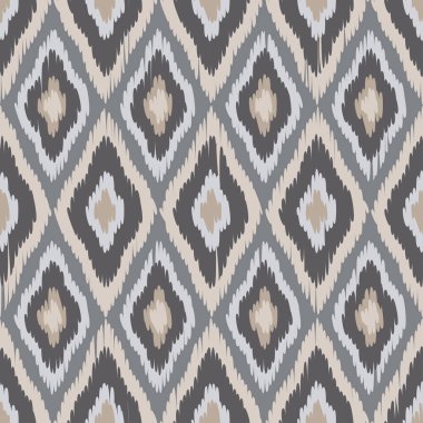 Etnik boho seamless modeli. Ikat. Yazdırın. Yinelenen arka plan. Kumaş tasarımı, duvar kağıdı.