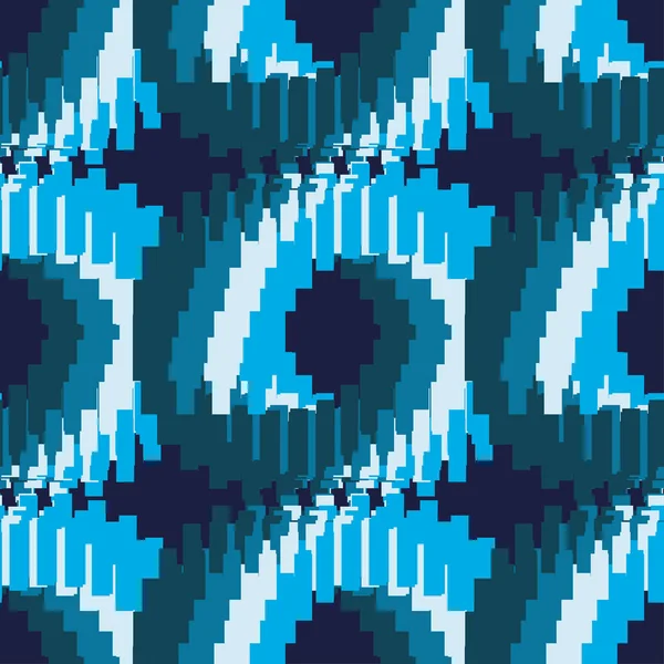 Бесшовный векторный фон с абстрактным геометрическим рисунком. Абстрактная цифровая глиссада. Печать. Повторяю. Дизайн одежды, обои . — стоковый вектор