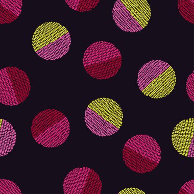 Polka dot seamless modeli. Yazdırın. Yinelenen arka plan. Kumaş tasarımı, duvar kağıdı.