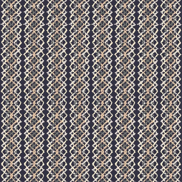 Ethnische Boho nahtlose Muster. ikat. Druck. Hintergrundinformationen wiederholen. Stoffdesign, Tapete. — Stockvektor