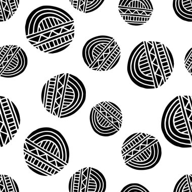 Etnik boho kusursuz desen. Yazdır. arka plan tekrarlanıyor. Kumaş tasarımı, duvar kağıdı.