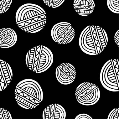 Etnik boho kusursuz desen. Yazdır. arka plan tekrarlanıyor. Kumaş tasarımı, duvar kağıdı.