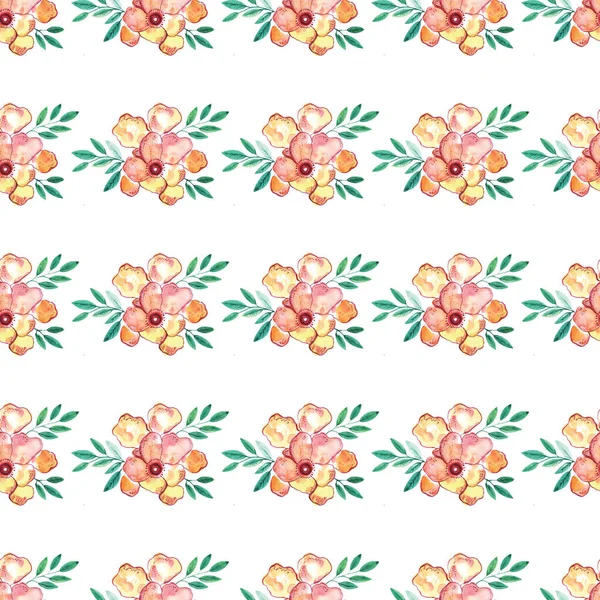 Seamless floral background. Tea rose. Print. Repeating background. Cloth design, wallpaper. — Stock Photo, Image