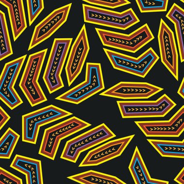 Etnik boho seamless modeli. Molalar. Yazdırın. Yinelenen arka plan. Kumaş tasarımı, duvar kağıdı.