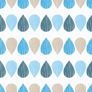 Desen arka plan sorunsuz yağmur damlaları.