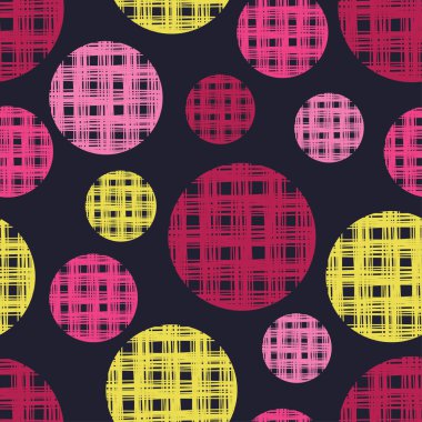 Polka dot vektör seamless modeli.