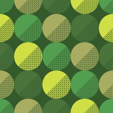 Polka noktasız desen.