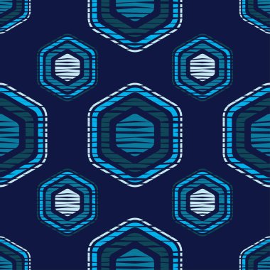 Etnik boho seamless modeli. 