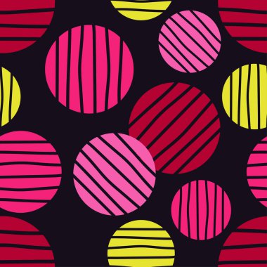 Polka noktasız desen. 