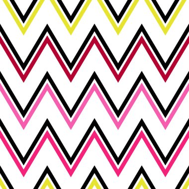 Sorunsuz Zig Zag desen. Arka plan. Geometrik çizgili duvar kağıdı.