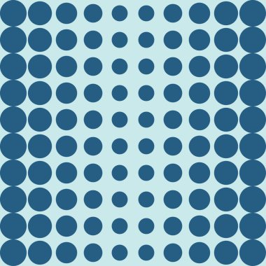 Puantiyeli mavi seamless modeli. 