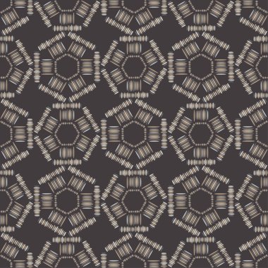 Etnik boho seamless modeli. 