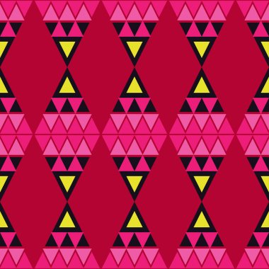 Etnik boho seamless modeli. Vektör çizim.