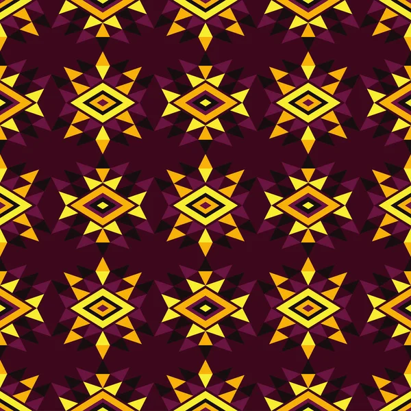 Etnik boho seamless modeli. Retro motif. Vektör çizim. Tekstil rapport.